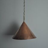 Cone shaped handmade pendant from Denmark, 1970s