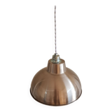 Enamelled sheet metal hanging lamp