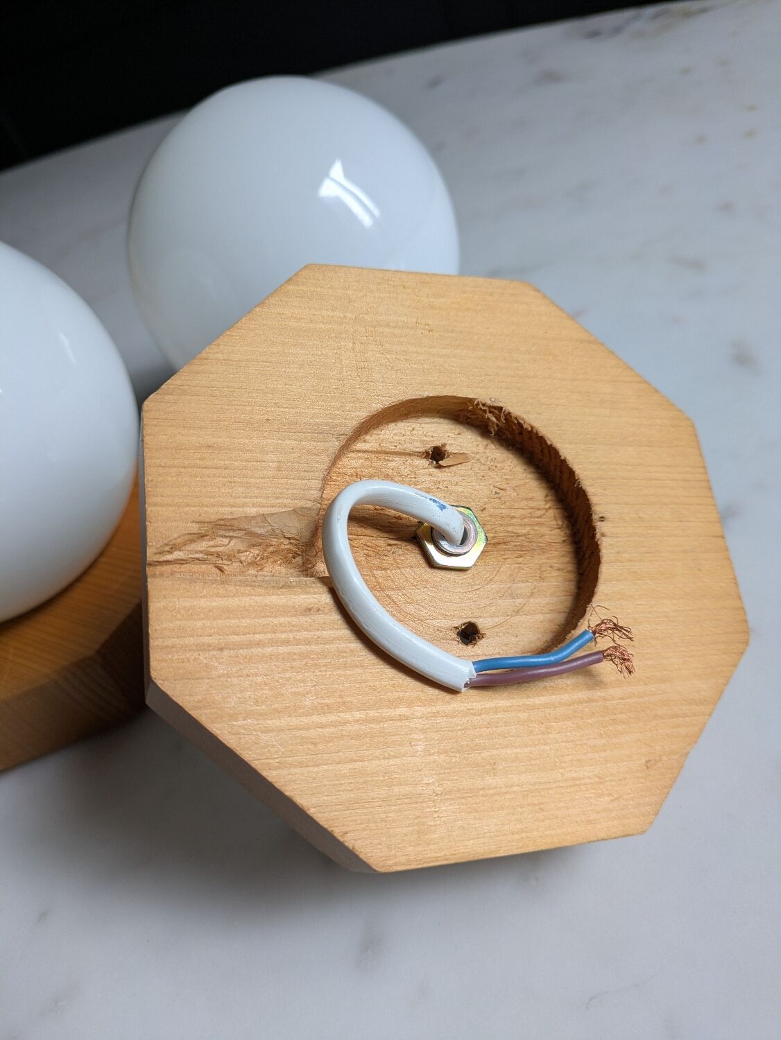 80's Wall Sconces Duo