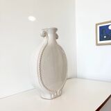 Large vintage white ceramic vase