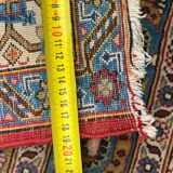 Tapis ancien d’orient persan de Ghoom fait main 142x205 cm