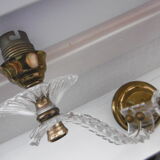 Wall light double branch vintage 1960