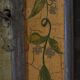 Antique Painted Folk Art Cupboard