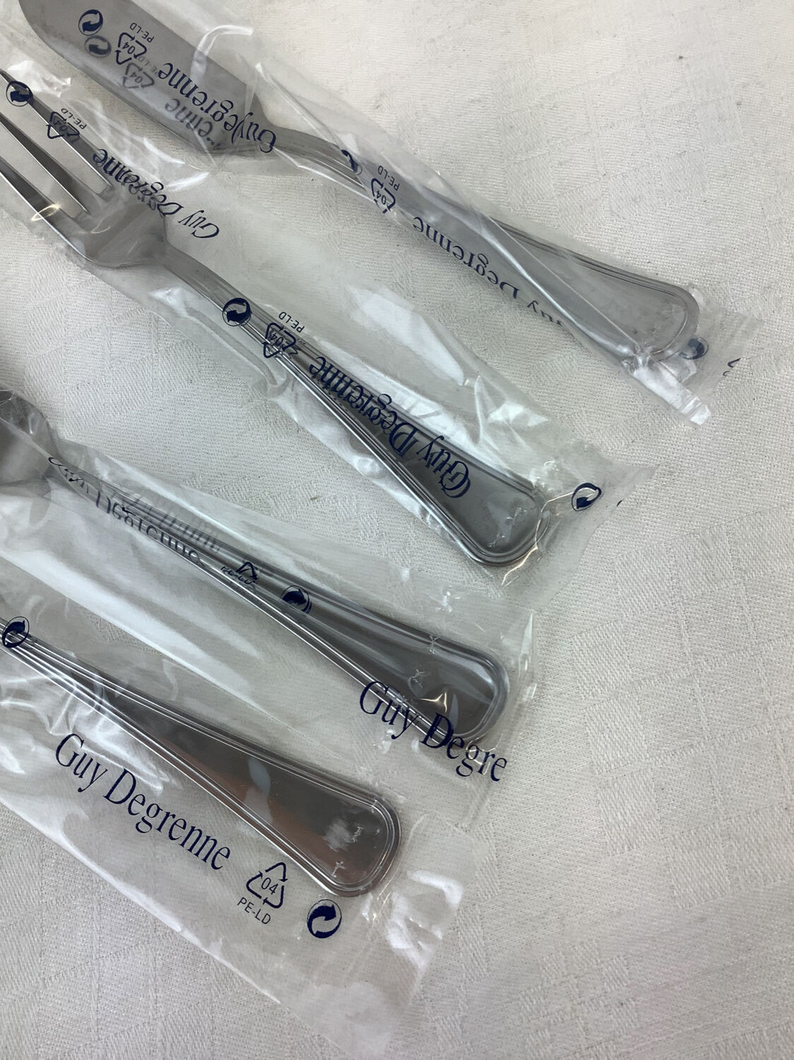 2 Guy Degrenne fish cutlery set