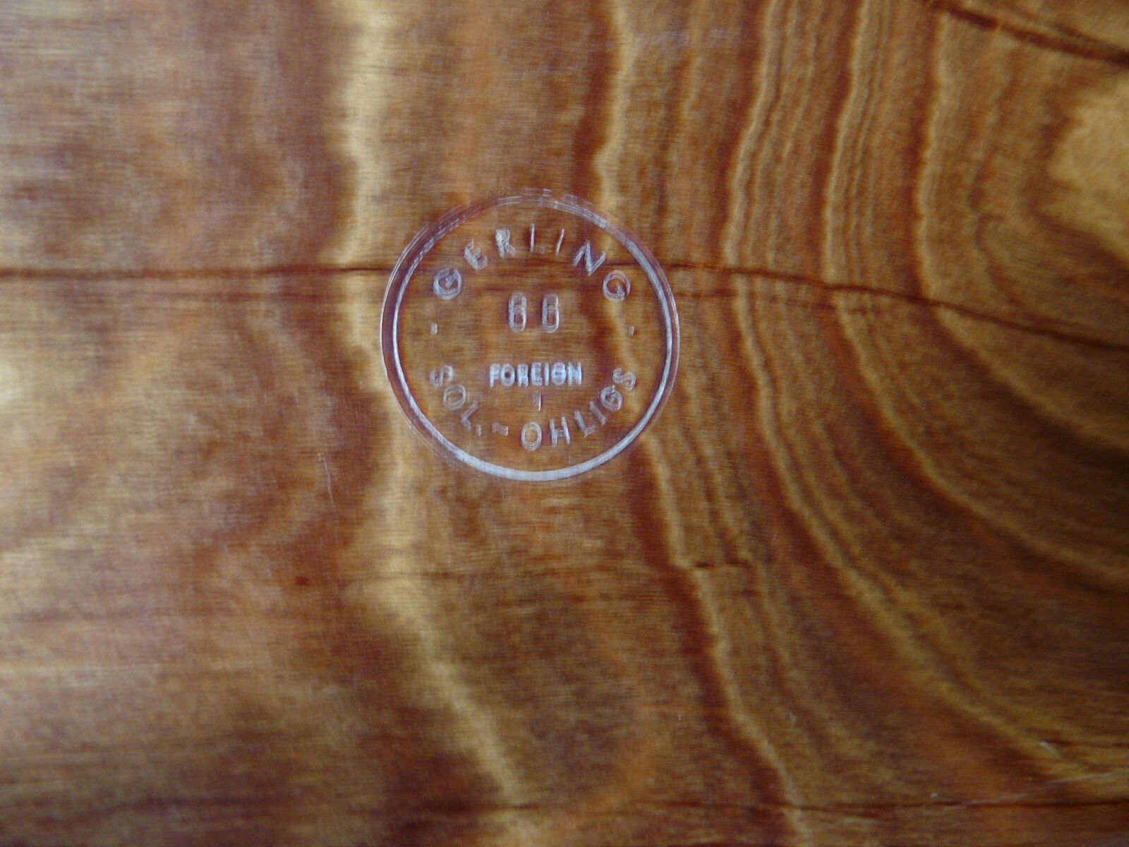 Dish wooden scandinavian thermoformed Gerlingsol ohligs