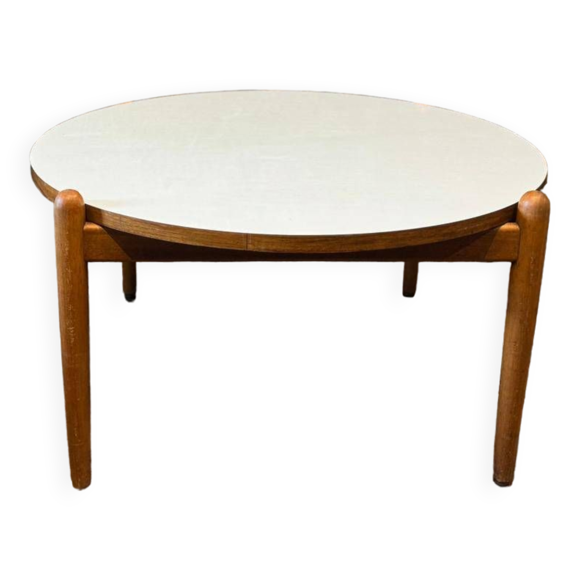 Table basse ronde vintage