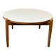 Table basse ronde vintage