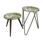 Paire de porte-plantes, années 1970