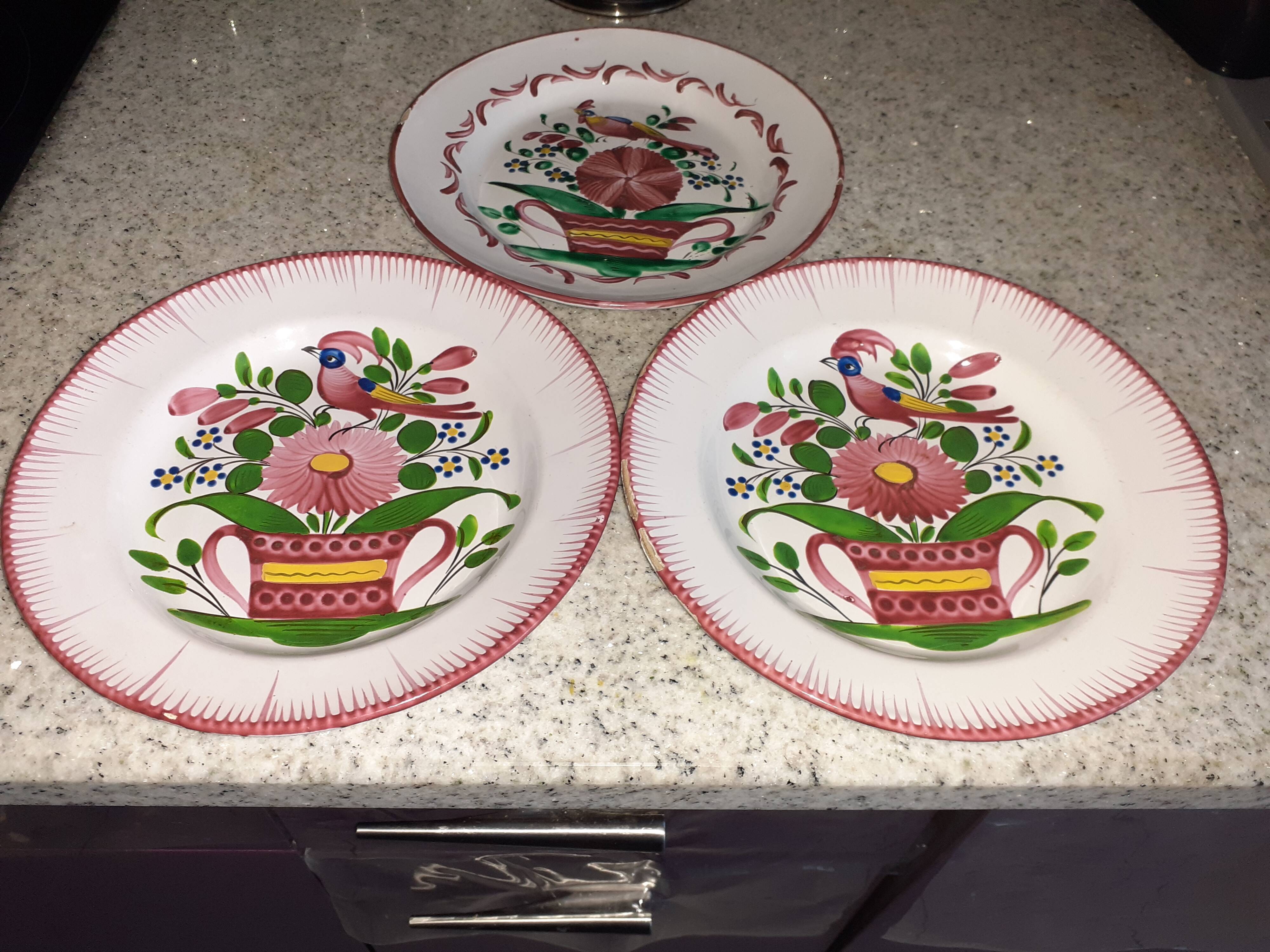 Old plates