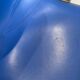 Eames Herman Miller vintage 70s blue vinyl fiberglass chair