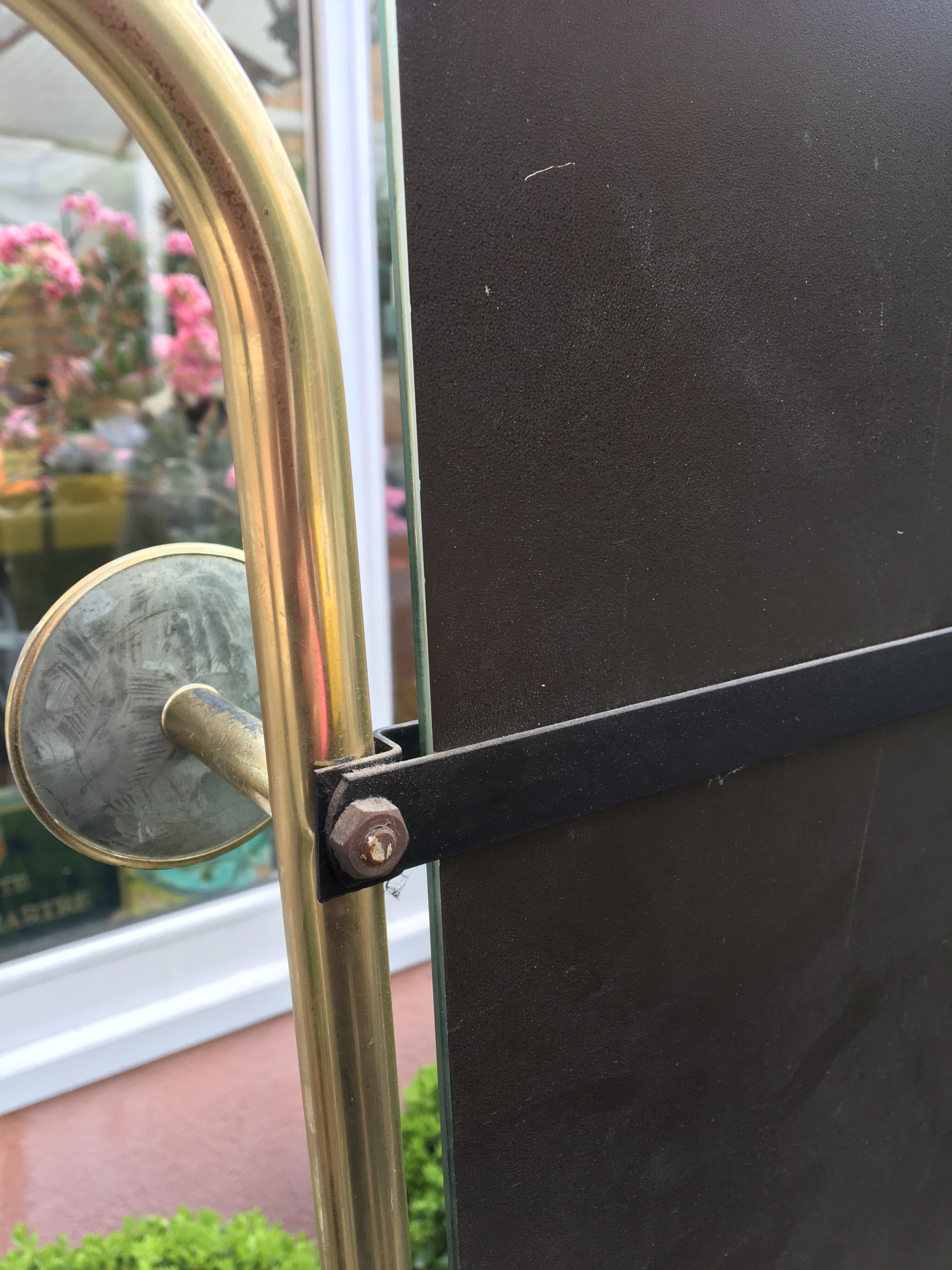 Vestiaire d’entrée miroir vintage 50