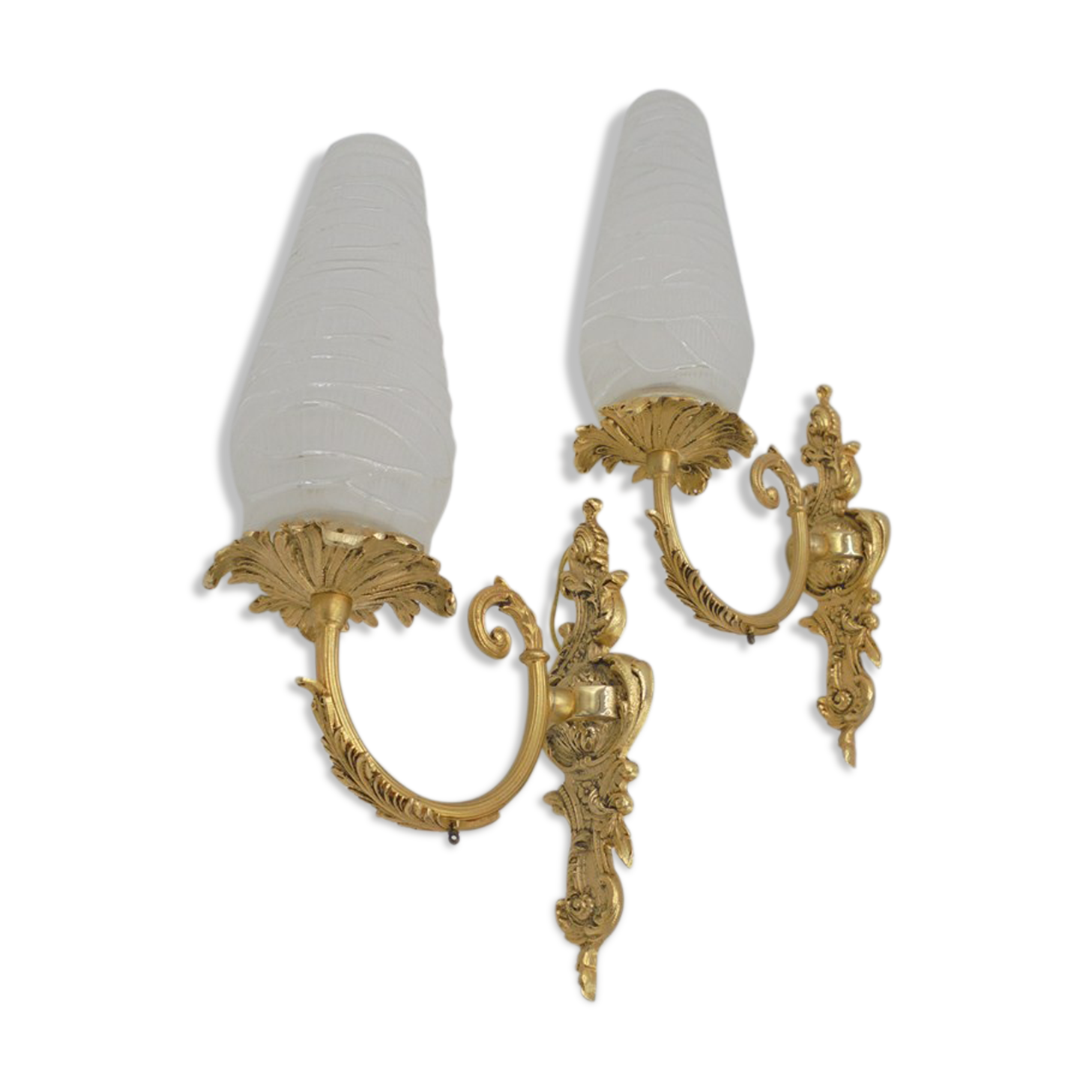 Pair of 2 wall lamp