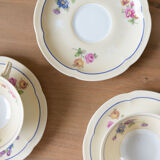 Coffee cups x5 - porcelain