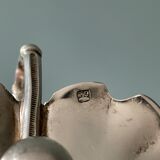 Silver metal candle holder, SFAM goldsmith