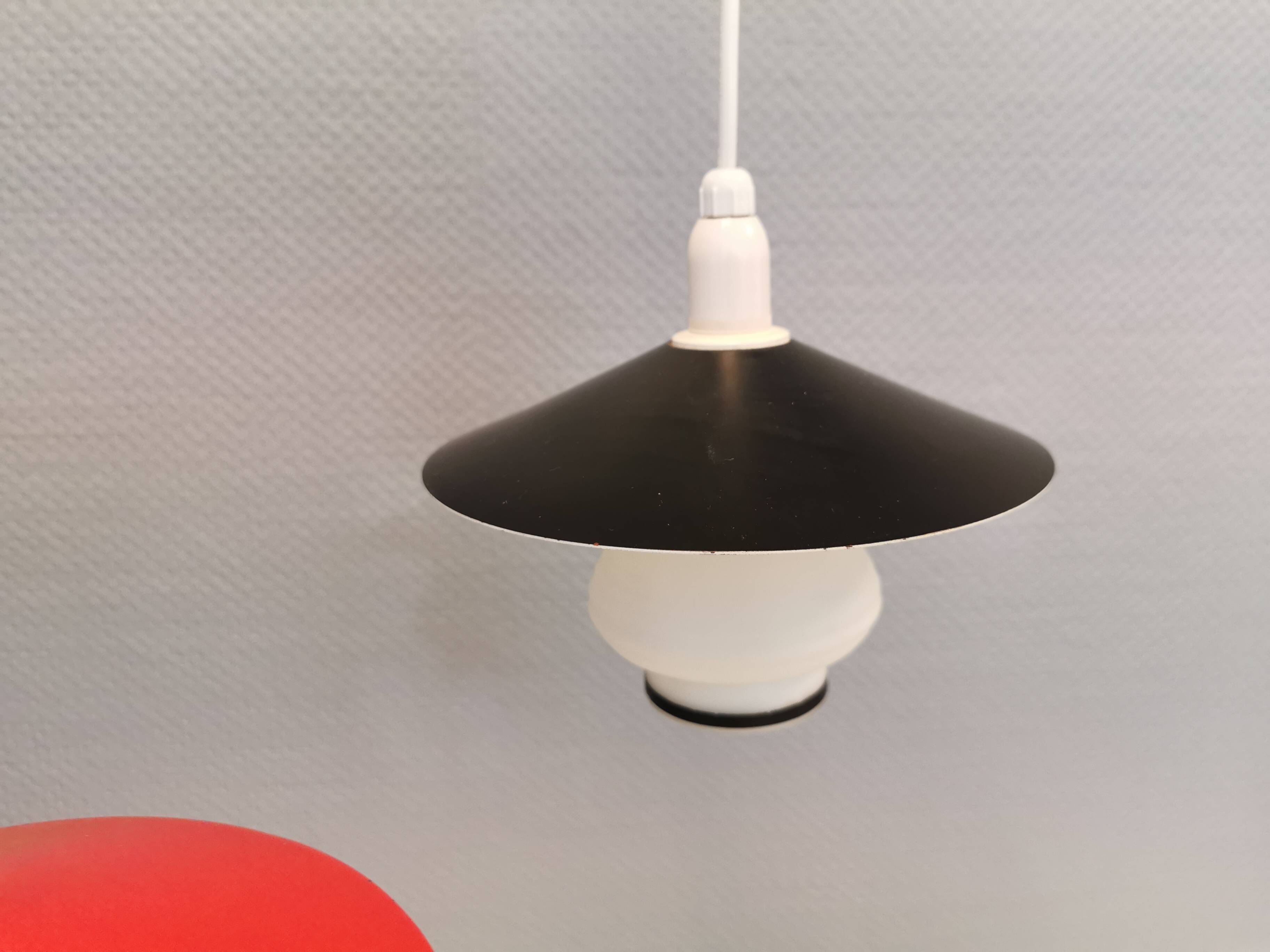 Hanging lamp from the 1950s, several places attributed to Bent Karlby.