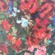 Flower Bouquet Painting by Anton Lamprecht, oil on canvas
