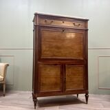 Secrétaire En Acajou D’époque Louis XVI XVIII Eme Siècle