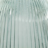 Light green glass vase height 28cm