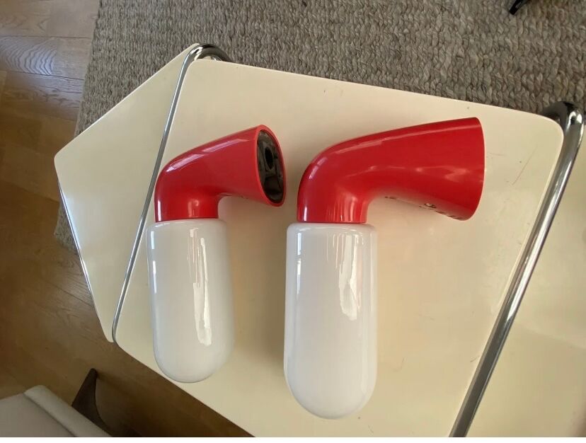 Pair of wall lamps Dietsche made Germany