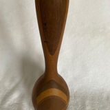 Decorative wooden vase.