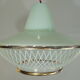Suspension Verrine opaline vert