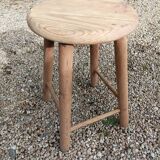 Aero-gummed solid wood stool