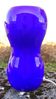 Blue glass lamp - Ikea vintage 1990