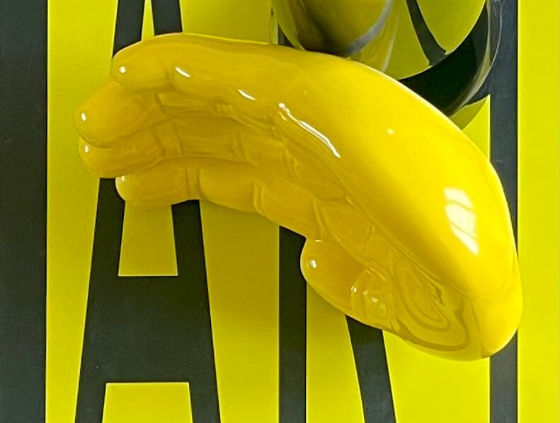 Empty vintage hand pocket