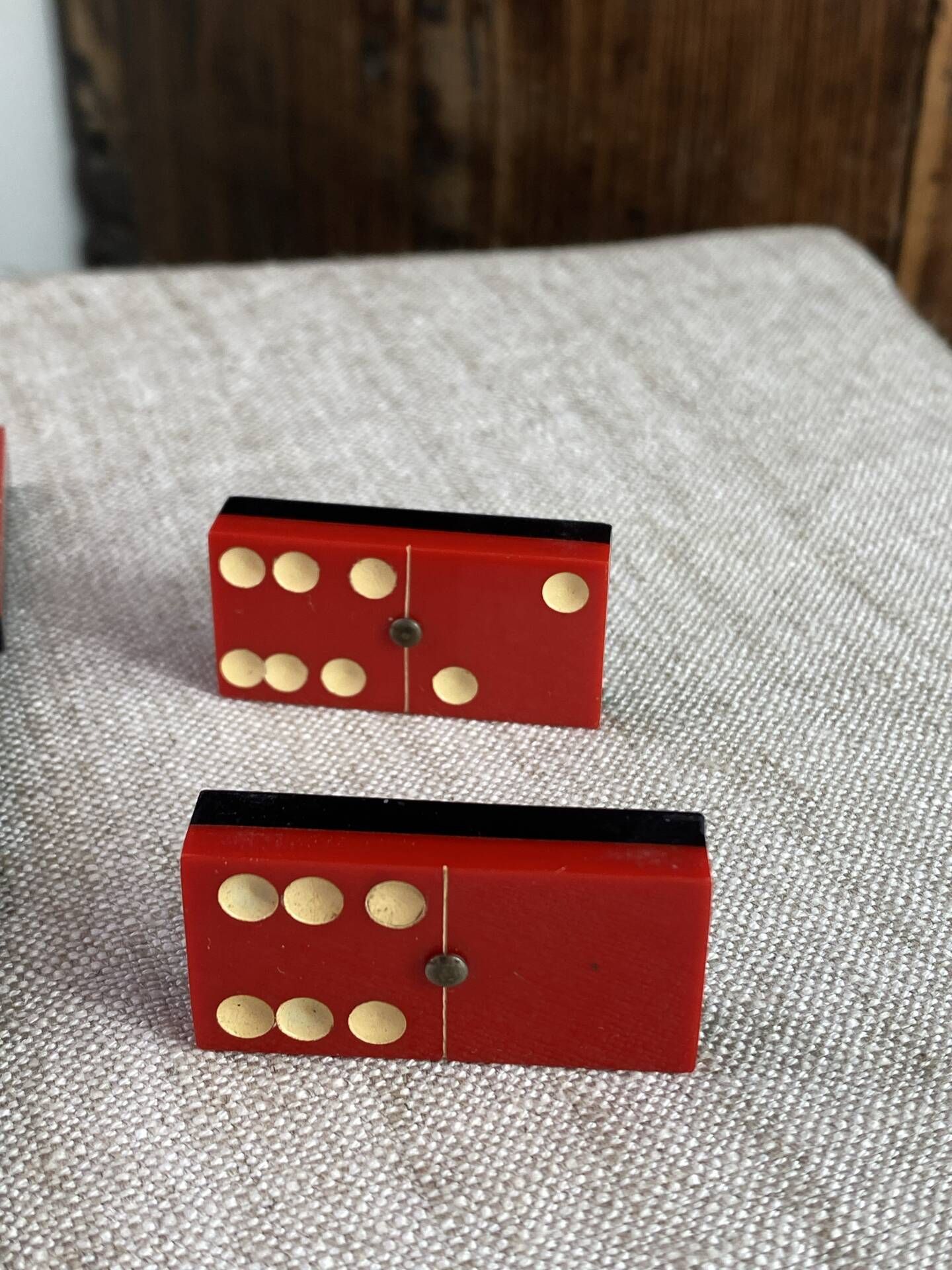 Bakelite domino set, 1930s