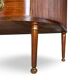 Large half-moon shaped chest of drawers/hall console, 1930s/1940s.