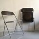 Lot de 2 chaises design Plia de Giancarlo Piretti edition Castelli 1970