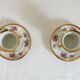 Pair of Japanese porcelain cups and saucers by Ohashi China