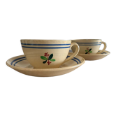 Lot 2 cups Gien
