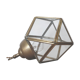 Brass polygon lamp