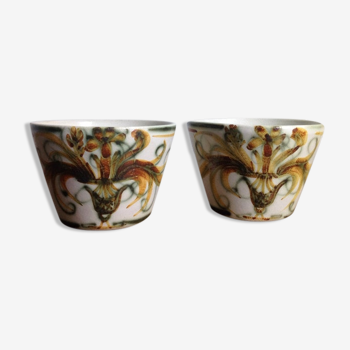 Set of 2 ceramic cups Keraluc Quimper