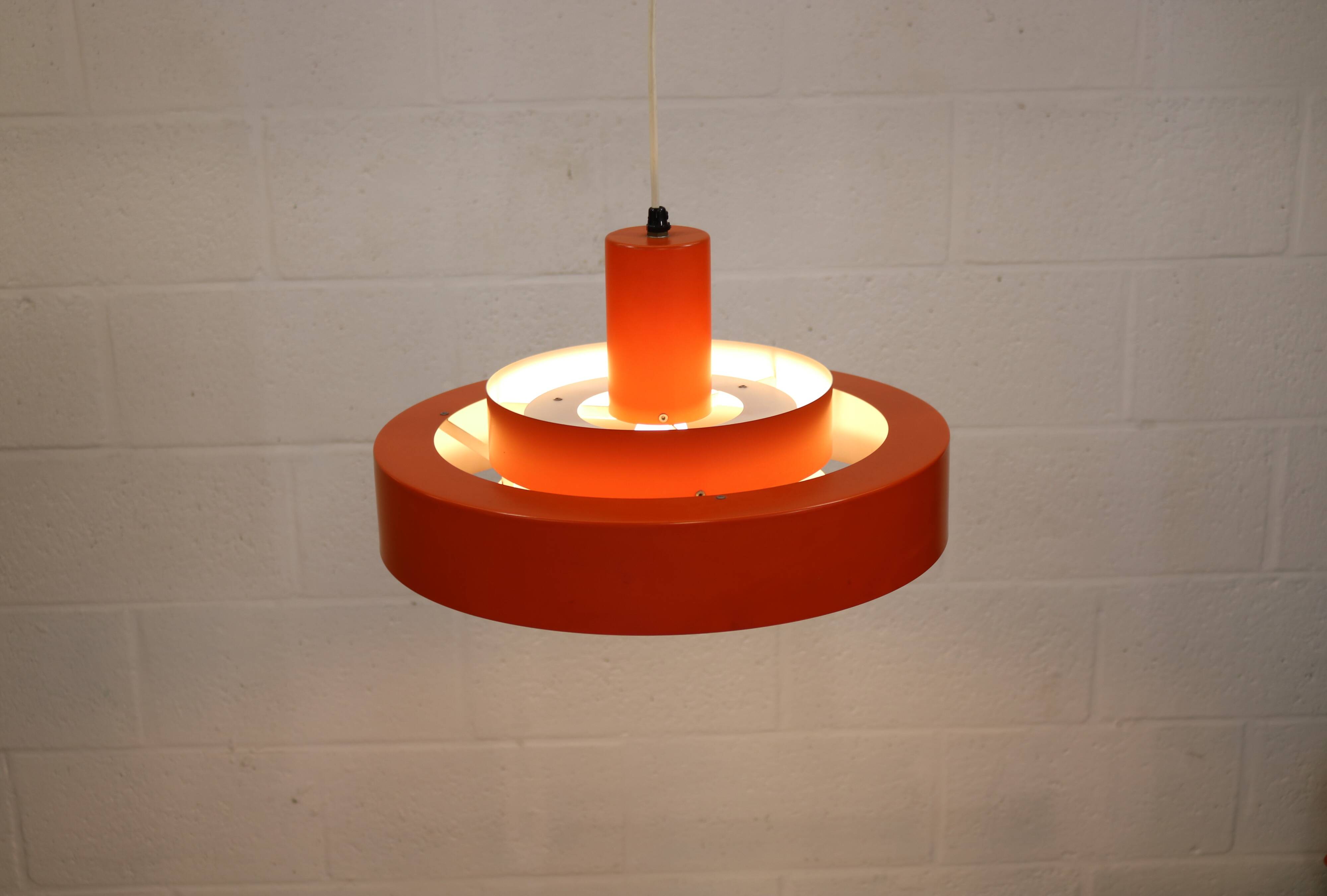 Mid-century modern hanging lamp by Jo Hammerborg - Fog & Morup - model Equ