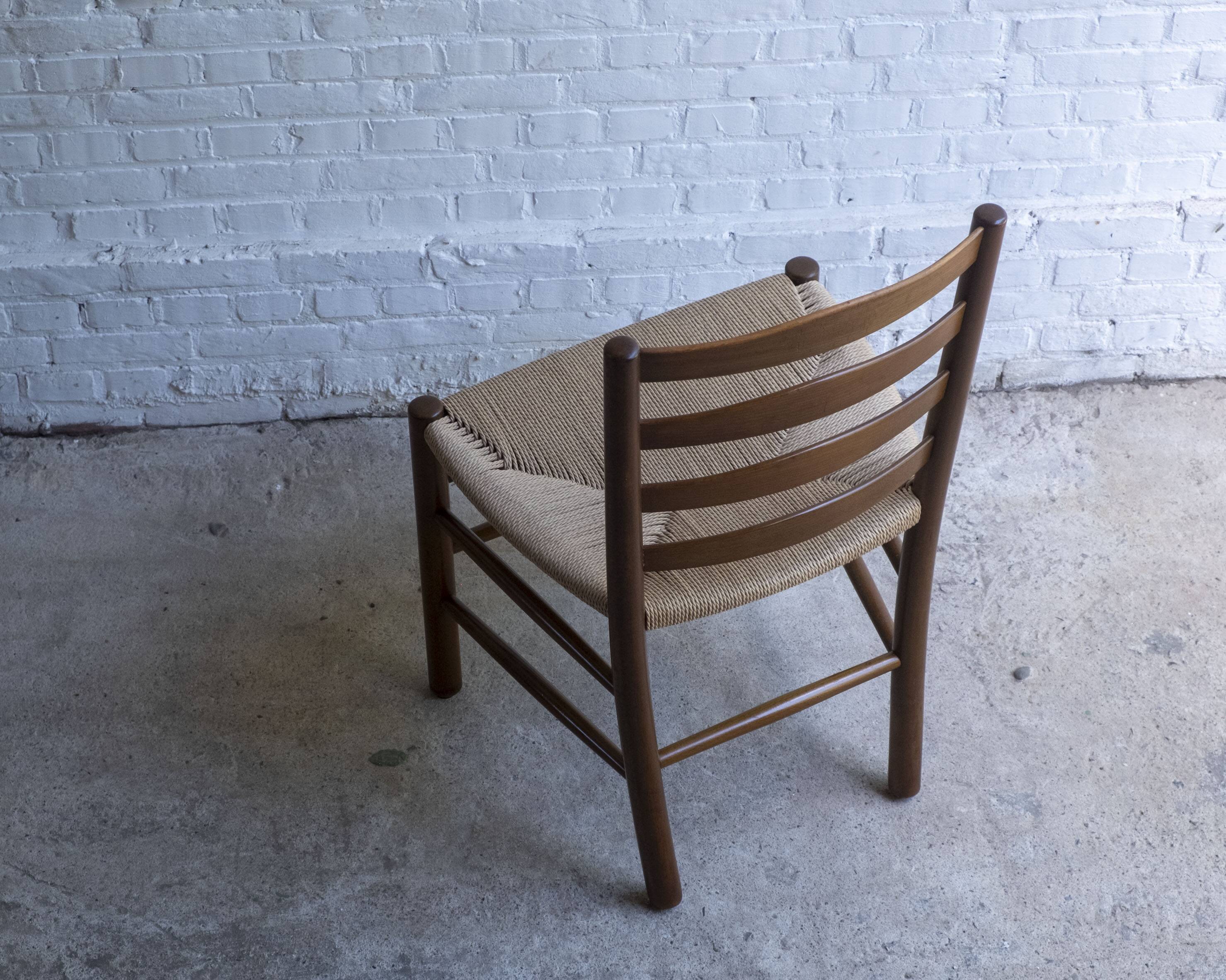 Church chair Kaare Klint, Fritz Hansen, 1940s Denmark
