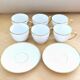 6 coffee cups and 2 saucers Haviland Limoges