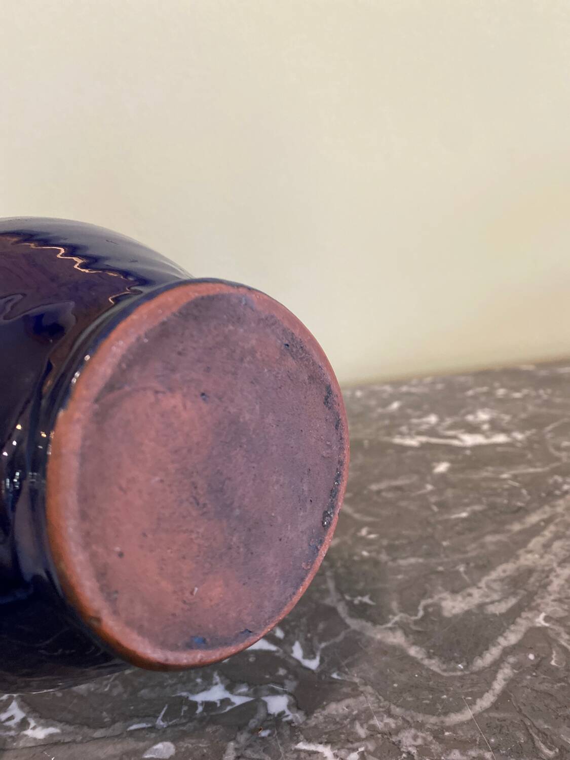 Boîte à sel en terre cuite