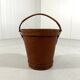Leather waste paper basket 1960’s