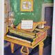 40's painting "The piano"