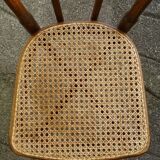 2 Cambier caned bistro chairs Belgium 1920 - No. 233 -