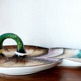 Vintage ceramic duck plate