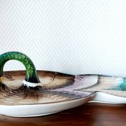 Vintage ceramic duck plate