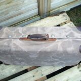 Old leather suitcase