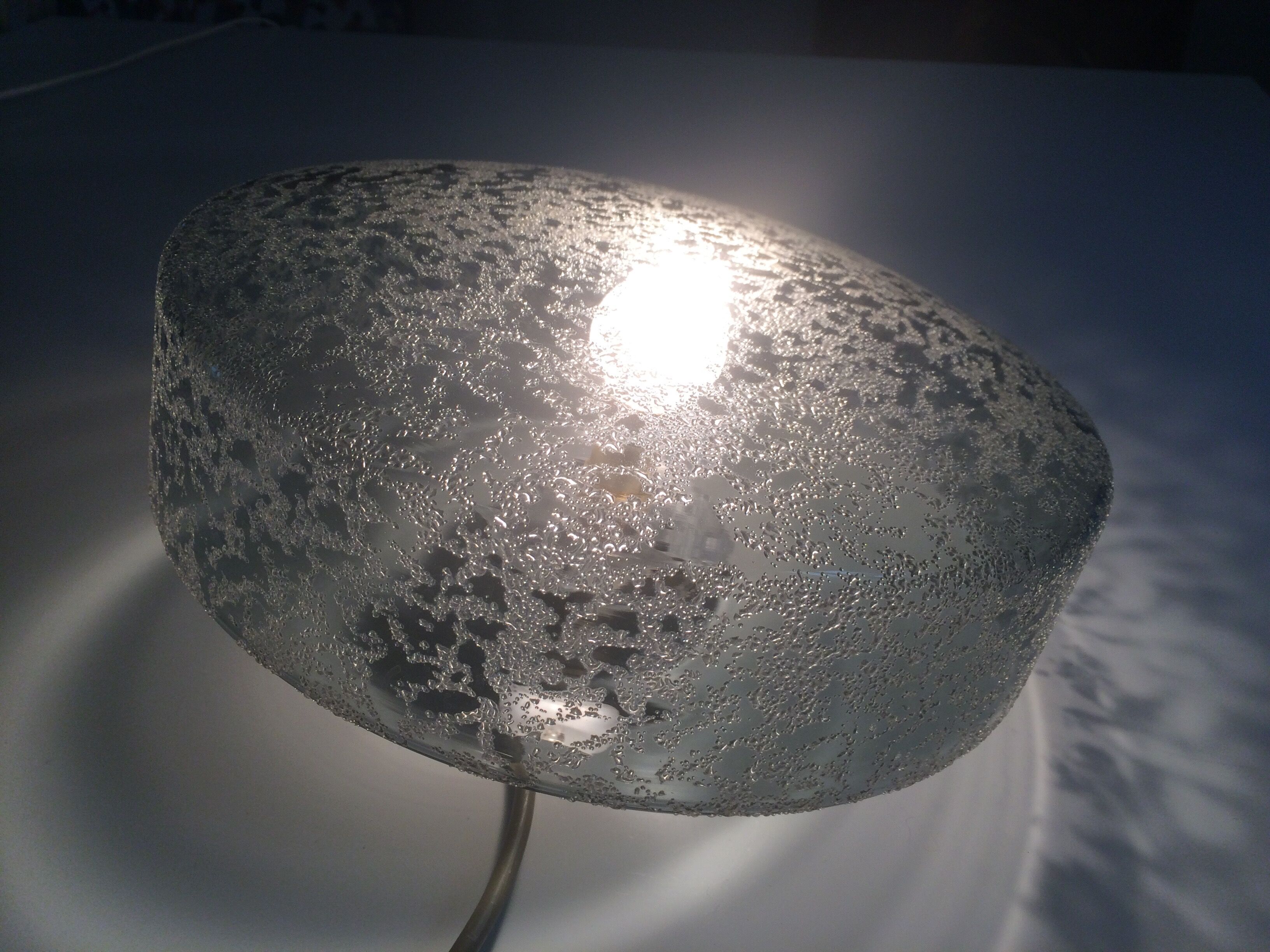 Smoked glass suspension 70s