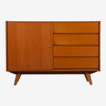 Vintage oak storage by Jiri Jiroutek, model U-458, 1960