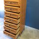 Vintage rattan semainier