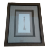 Frame with fashion design