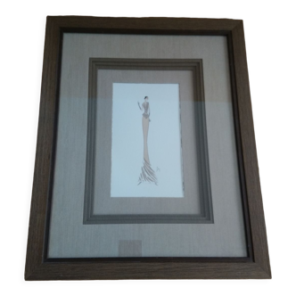 Frame with fashion design